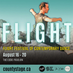 Picton: County Stage presents Flight Festival of Contemporary Dance August 16-20